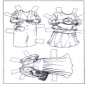 Boneco de papel - Roupas 3