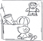 Brinquedos para colorir
