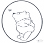 Cartão de picotar Pooh 3