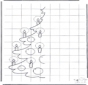 Desenho da árvore de Natal