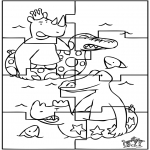 Ofícios - Puzzle Babar