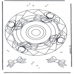 Pinturas Mandala - Rosas mandala