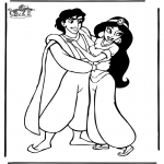 Personagens de banda desenhada - Aladino 10