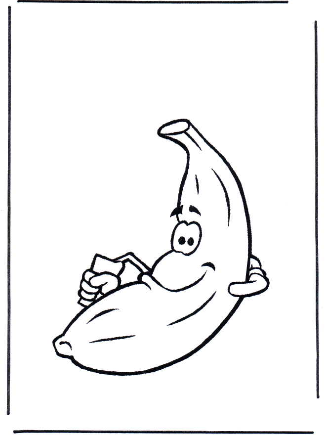 Banana - Vegetais e fruta