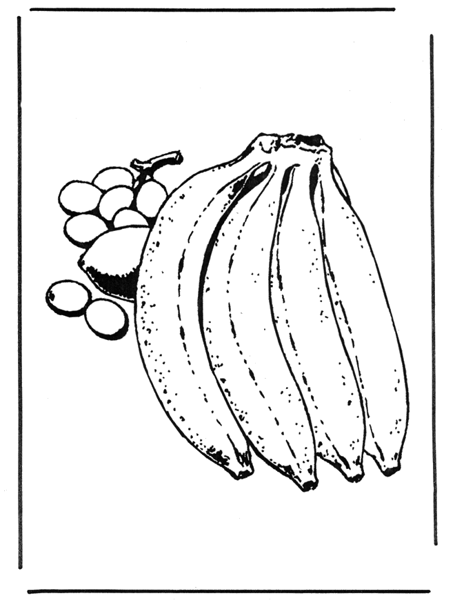 Bananas - Vegetais e fruta