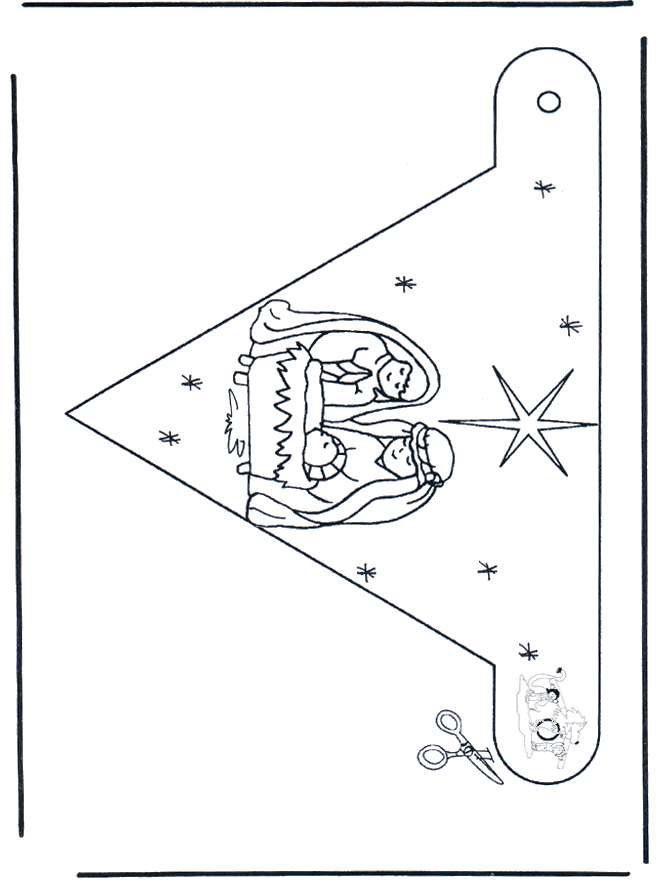 Bandeira de decoração Natal 2 - Ofícios de Natal