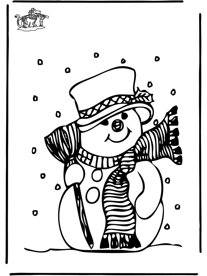 Boneco de Neve 1 - Neve