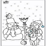 Inverno - Boneco de Neve 3