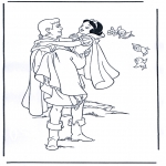 desenhos para colorir branca de neve1