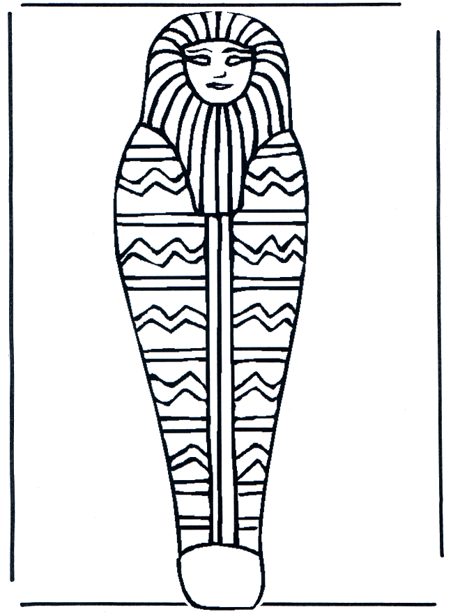 Caixão do faraó - Egipto