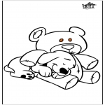 Animais - Cão e urso