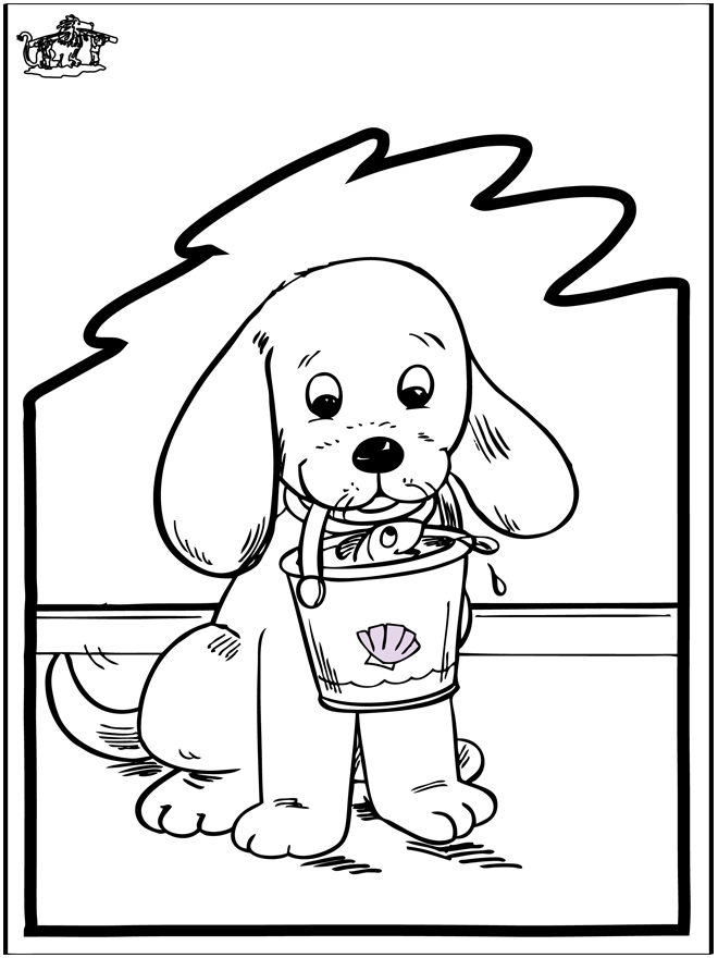 Cartão de Furar - Cão 2 - Animais