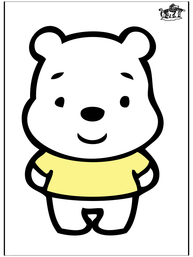 Cartão de Furar - Urso - Animais