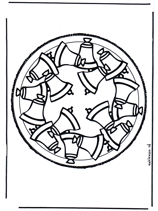 Cartão de picotar 26 - Mandala