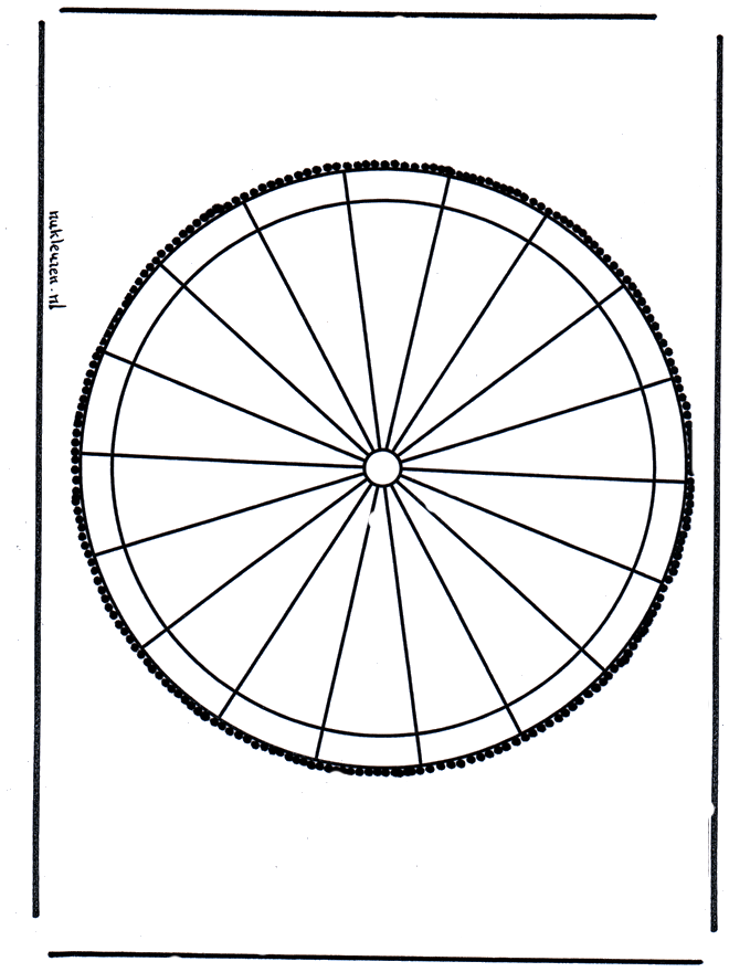 Cartão de picotar 31 - Mandala