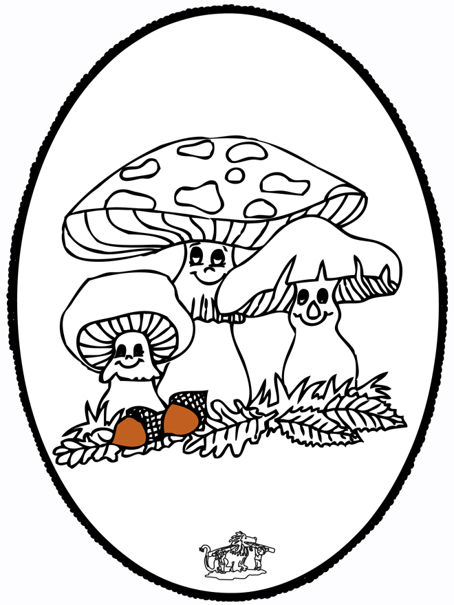 Cartão de picotar - Fungi - Mais