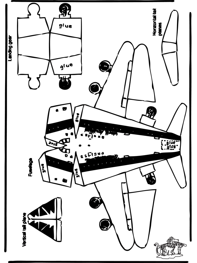 Cartaz do Avião - Corta