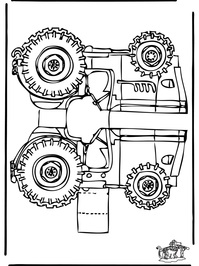 Cartaz do Tractor - Corta