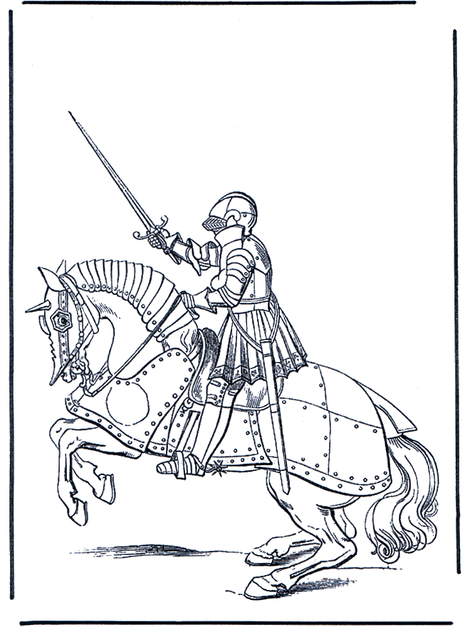 Cavaleiro a cavalo - Cavaleiros