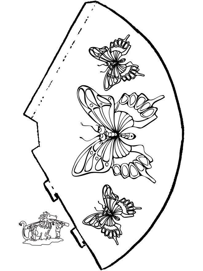 Chapéu de borboleta 2 - Chapéus