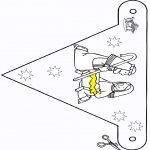 Natal - Comedoiro - Pequena bandeira