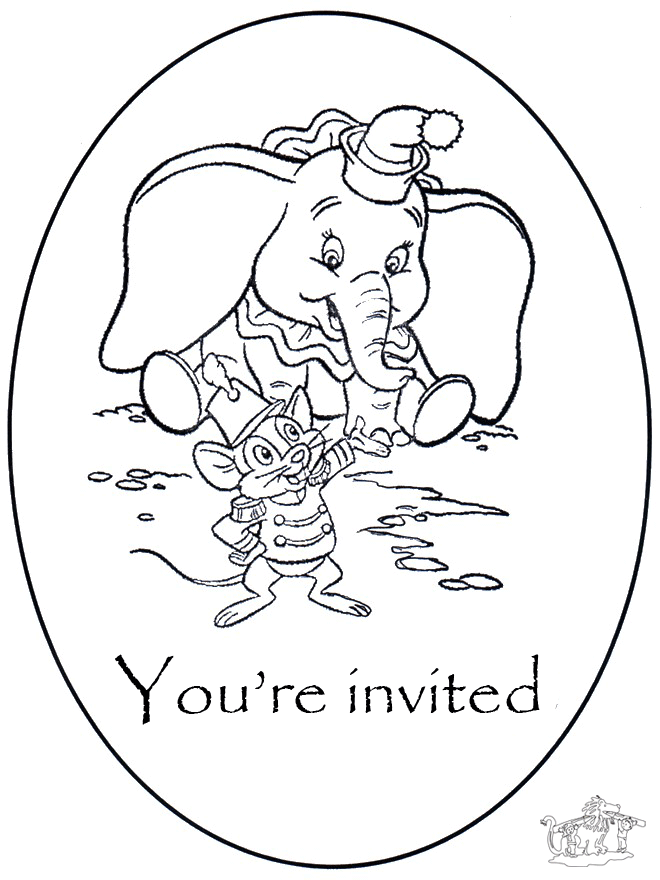 Convite Dumbo - Convites