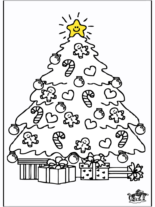 Criança com árvore de Natal 2 - Pintando o Natal
