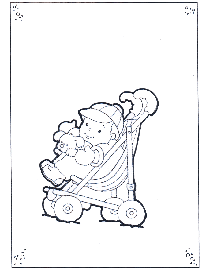 Criança no carrinho - Crianças