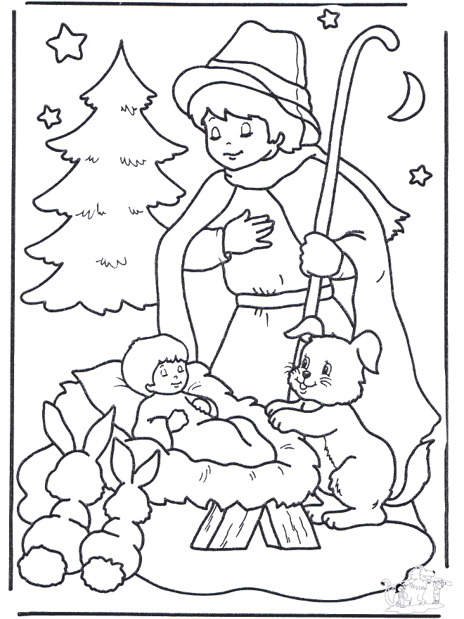 Criança no comedoiro - Pintando o Natal