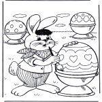 Tema - Decoração de ovos de Páscoa