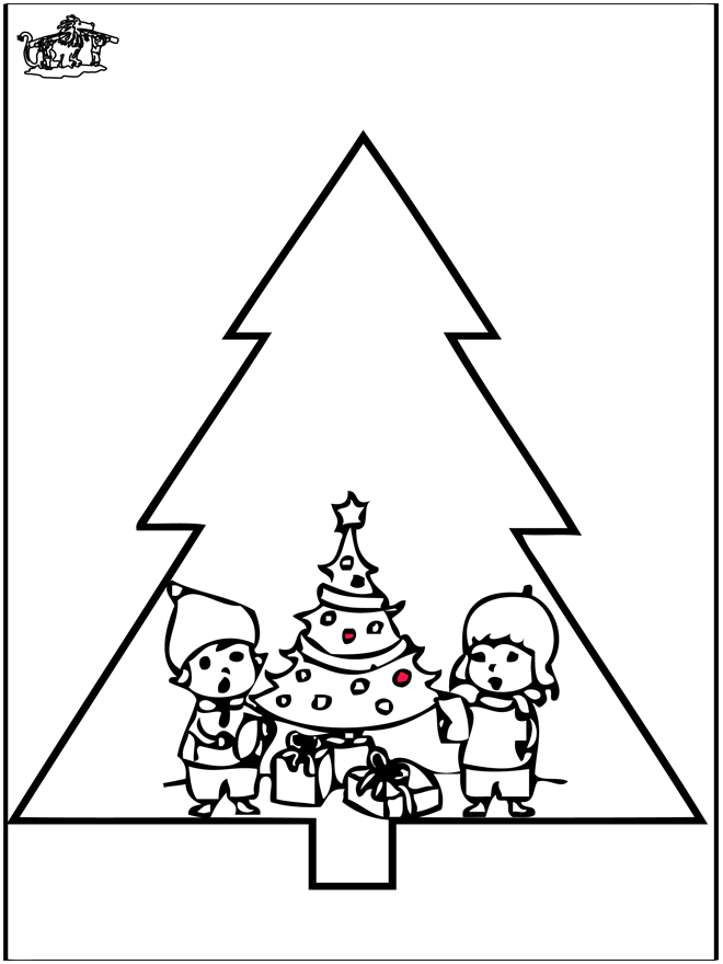 Decorações da árvore de Natal - Pintando o Natal