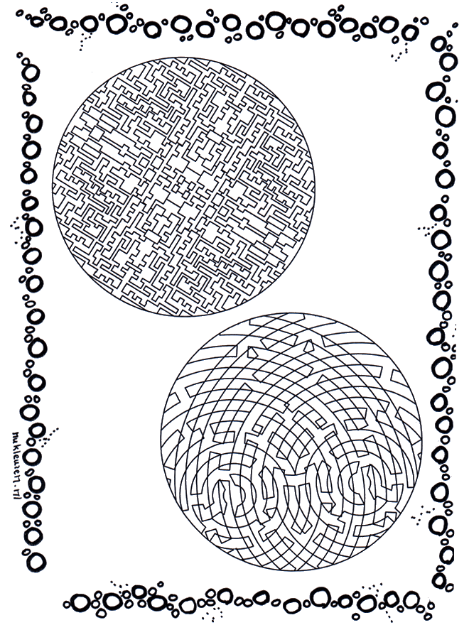 Dois mandalas 1 - Duo Mandala