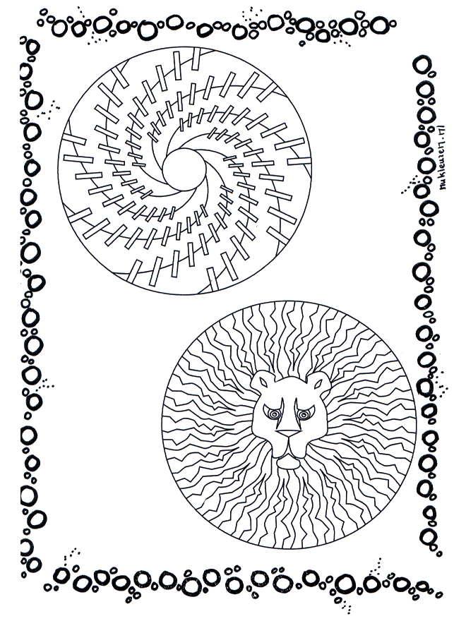 Dois mandalas 2 - Duo Mandala