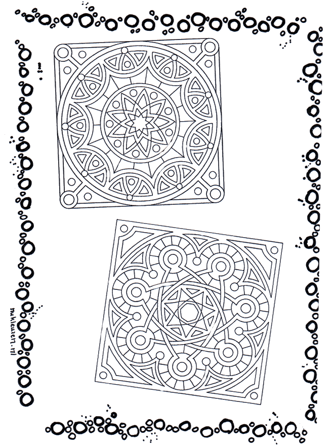 Dois mandalas 3 - Duo Mandala