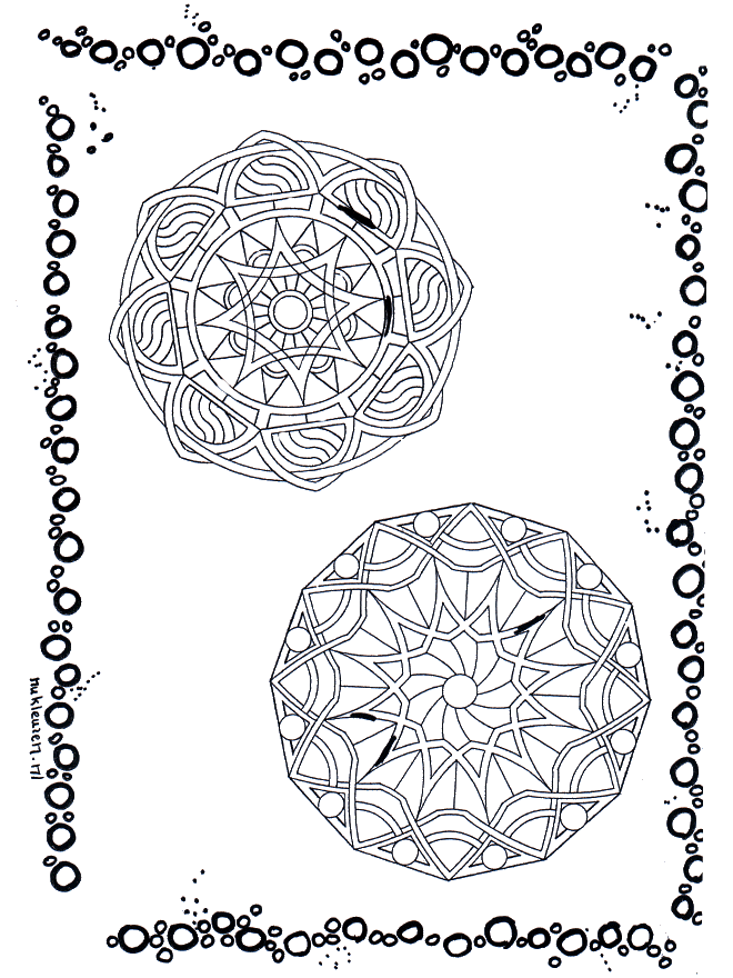 Dois mandalas 4 - Duo Mandala