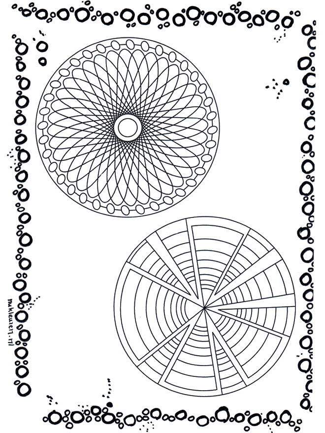 Dois mandalas 5 - Duo Mandala