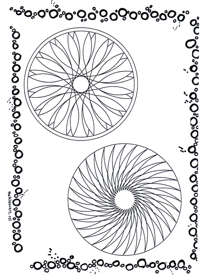 Dois mandalas 6 - Duo Mandala