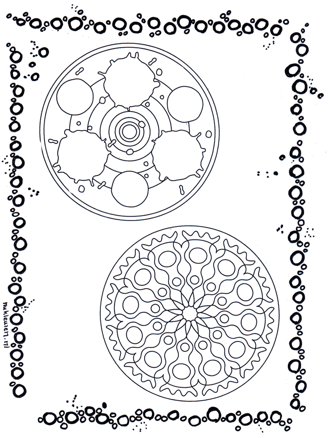 Dois mandalas 9 - Duo Mandala