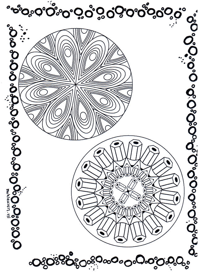 Dois mandalas - Duo Mandala