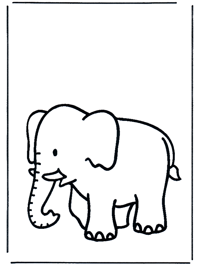 Elefante 3 - Jardim Zoológico