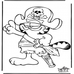 Personagens de banda desenhada - Garfield 3