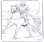 Jockey a cavalo