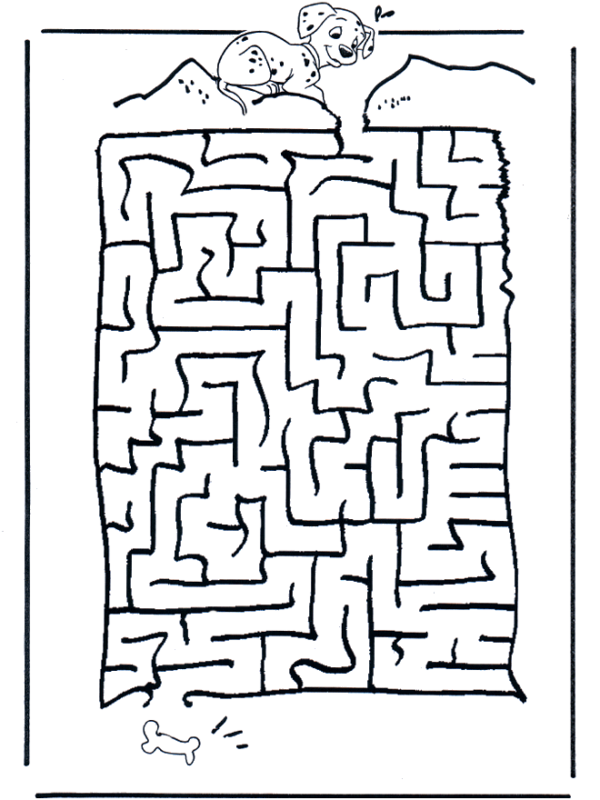 Labirinto dálmata - Labirinto