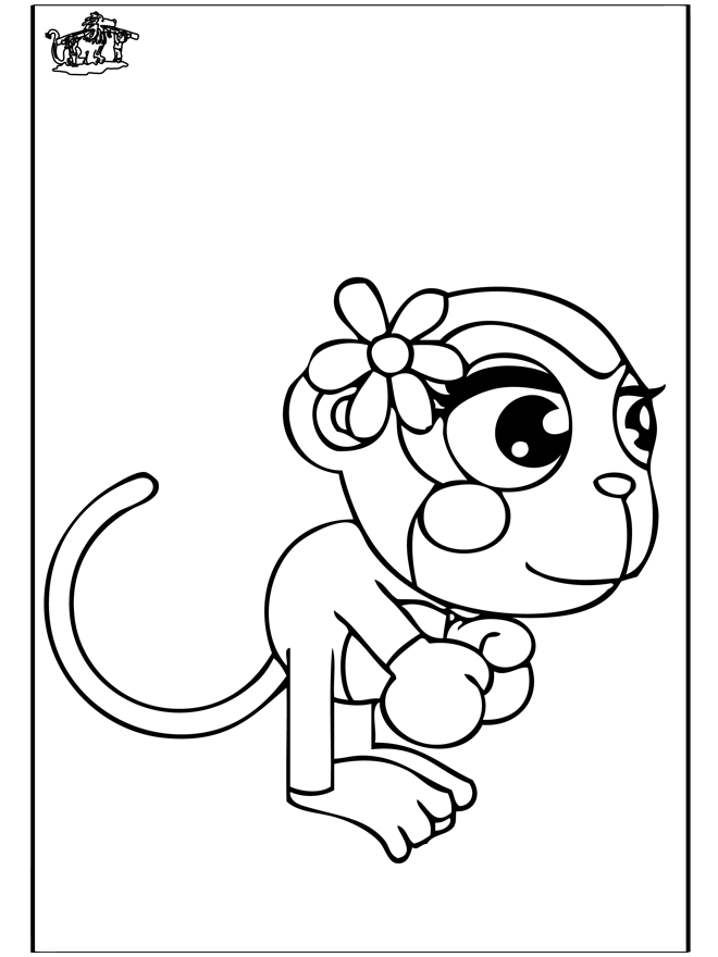 Macaco 4 - Jardim Zoológico