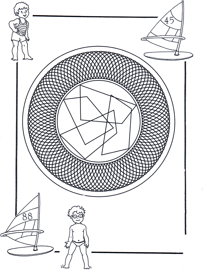 Mandala bambini 26 - Mandala de criança