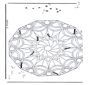 Mandala de recortar 22