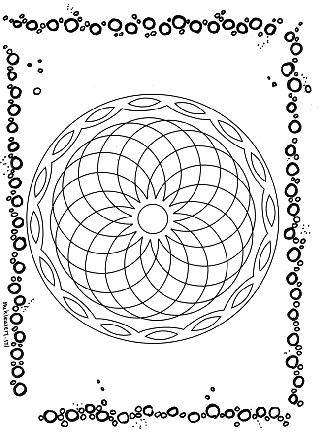 Mandala geométrico 5 - Geo mandala