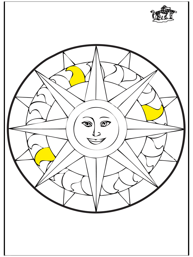 Mandala - Sol - Geo mandala