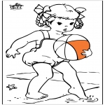 Todos os tipos de - Menina no mar