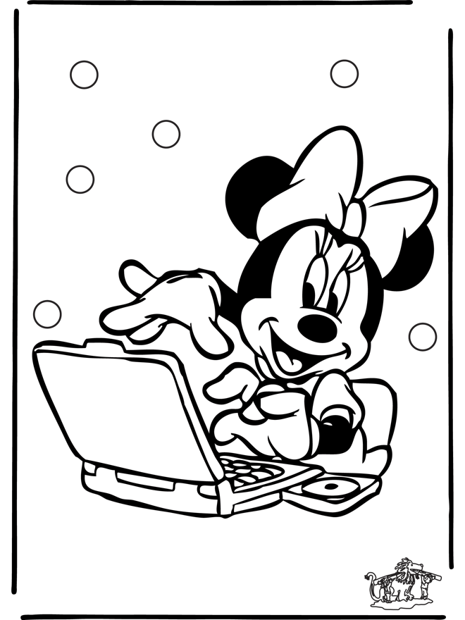 Minnie - Rato Mickey